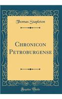Chronicon Petroburgense (Classic Reprint)