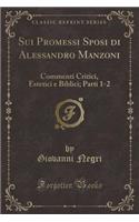 Sui Promessi Sposi Di Alessandro Manzoni: Commenti Critici, Estetici E Biblici; Parti 1-2 (Classic Reprint)