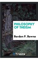 Philosophy of Theism