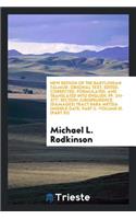 New Edition of the Babylonian Talmud