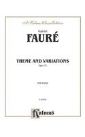 Theme and Variations, Op. 73