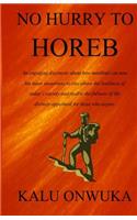 No Hurry to Horeb