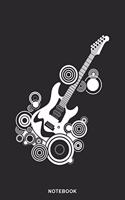 Guitar Instrument Art Graphic Notebook