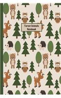 Forest Animals Notebook