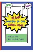 Blank Working On Cars Comic Book