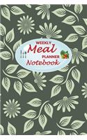 Weekly Meal Planner Notebook