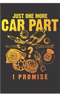 Notebook for car auto mechanic tuner and racer part fire