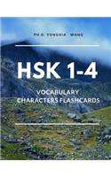 HSK 1-4 Vocabulary Chinese Characters Flashcards