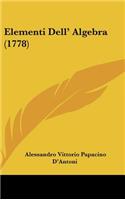 Elementi Dell' Algebra (1778)