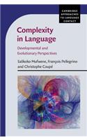 Complexity in Language