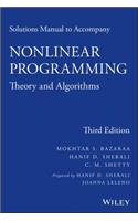 Solutions Manual to Accompany Nonlinear Programming