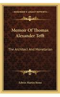 Memoir of Thomas Alexander Tefft