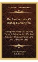 The Last Journals Of Bishop Hannington