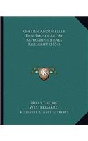Om Den Anden Eller Den Sakiske Art Af Akhaemenidernes Kileskrift (1854)