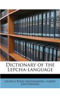 Dictionary of the Lepcha-Language: (English)