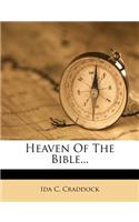 Heaven of the Bible...