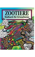 Zootiere Malbuch Fur Erwachsene