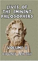 Lives of the Eminent Philosophers Volume II