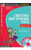Creating and Shaping Texts: Ages 4-5