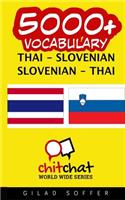 5000+ Thai - Slovenian Slovenian - Thai Vocabulary