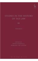 Studies in the History of Tax Law, Volume 8