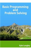 Basic Programming and Problem Solving