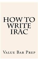 How to Write Irac