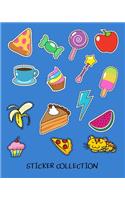 Sticker Collection: Blank Permanent Sticker Book