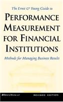 Ernst and Young Guide to Performance Measurement for Financial Institutions