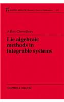 Lie Algebraic Methods in Integrable Systems