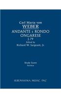 Andante e rondo ongarese, J.79