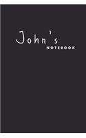 John's notebook