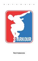 Parkour Logo Notebook