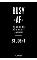 Notebook for Students / Student: awesome handy Note Book [120 blank lined ruled pages]