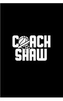 Coach shaw: Hangman Puzzles - Mini Game - Clever Kids - 110 Lined pages - 6 x 9 in - 15.24 x 22.86 cm - Single Player - Funny Great Gift
