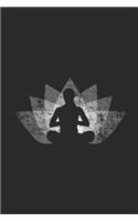 Yoga: Meditation Notebook, Graph Paper (6" x 9" - 120 pages) Spirituality Themed Notebook for Daily Journal, Diary, and Gift