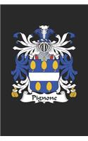 Pignone: Pignone Coat of Arms and Family Crest Notebook Journal (6 x 9 - 100 pages)