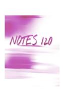Notes 120: (7 x 10) Notebook(12 Notes 120)