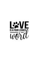 Love Is A Four Legged Word