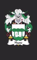 Hasse: Hasse Coat of Arms and Family Crest Notebook Journal (6 x 9 - 100 pages)