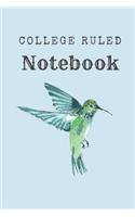 College Ruled Notebook