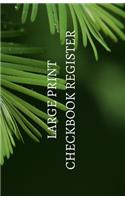 Large Print Checkbook Register: Easy-to-Read Check Ledger