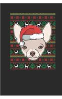 Ugly Christmas - Chihuahua: Small Lined Notebook - Christmas Gift for Kids, Women, Men Girls And Boys