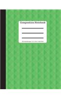 Composition Notebook - 200 Sheets/ 400 Pages 7.44 X 9.69 in - Wide Ruled