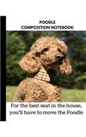Poodle Composition Notebook