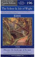 The Solent and the Isle of Wight: (No. 196 Cassini Popular Edition Historical Map)