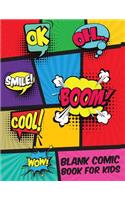 Blank Comic Book For Kids