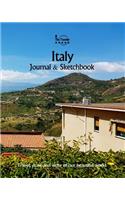 Italy Journal & Sketchbook: Travel, Draw and Write of Our Beautiful World(25 Sketchbooks & Journals / 8x10 Inch 170 Pages)