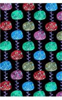 Journal Notebook Abstract Sketchy Trees Pattern 7
