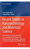 Recent Trends in Nanotechnology and Materials Science